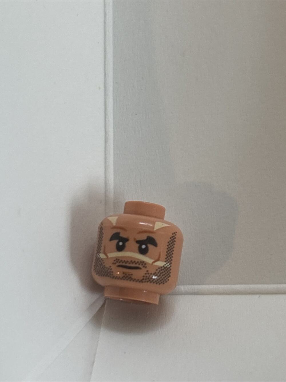 Lego Star Wars Quinlan Vos Minifigure Head #3626pb1574 #sw0746 Set #75151